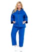 Брючный костюм артикул: 1223 васильковый от Anastasia - вид 1