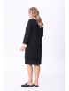 Плательный костюм артикул: 1276 черный/черный+молочный+беж от Anastasia - вид 2
