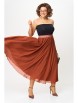 Юбка артикул: 1263 терракот от Anastasia - вид 8
