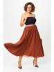 Юбка артикул: 1263 терракот от Anastasia - вид 1