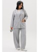 Брючный костюм артикул: 1299 серый меланж от Anastasia - вид 14