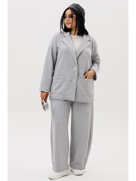 1299 серый меланж