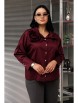 Блузка артикул: 1204.2 бордо от Anastasia - вид 3