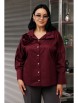 Блузка артикул: 1204.2 бордо от Anastasia - вид 1