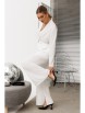 Брючный костюм артикул: 1287 белый от Anastasia - вид 5