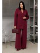 Брючный костюм артикул: 1095.2 бордо от Anastasia - вид 1