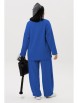 Брючный костюм артикул: 1299 васильковый от Anastasia - вид 2