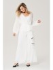 Брючный костюм артикул: 1063.1 молочный от Anastasia - вид 5