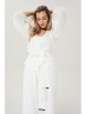 Брючный костюм артикул: 1063.1 молочный от Anastasia - вид 6