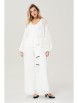 Брючный костюм артикул: 1063.1 молочный от Anastasia - вид 7