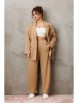 Брючный костюм артикул: 1299 песочный от Anastasia - вид 1
