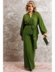 Брючный костюм артикул: 1063.1 травяной зеленый от Anastasia - вид 8