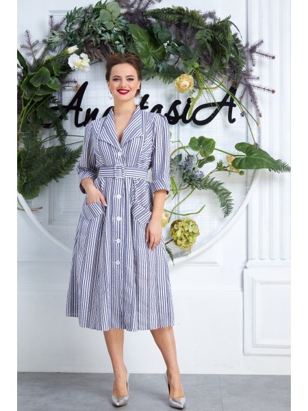 598 т.синий-белый