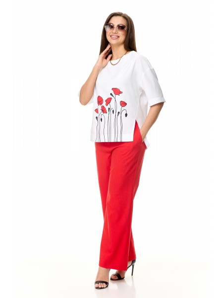 2413 красный+белый