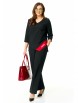 Брючный костюм артикул: 2503 черный+красный от TAITA PLUS - вид 5