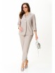 Брючный костюм артикул: 2507 бежевый от TAITA PLUS - вид 7