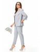 Брючный костюм артикул: 2507/1 серый от TAITA PLUS - вид 5