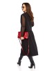 Юбочный костюм артикул: 2534 черный от TAITA PLUS - вид 2
