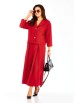 Брючный костюм артикул: 2522/4 красный от TAITA PLUS - вид 6