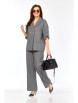 Брючный костюм артикул: 2519/3 серый меланж от TAITA PLUS - вид 4