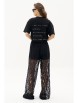 Брючный костюм артикул: 4826 черный от Фантазия Мод - вид 6