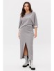 Юбочный костюм артикул: 4898 серый от Фантазия Мод - вид 1