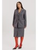 Юбочный костюм артикул: 4954 серый от Фантазия Мод - вид 1