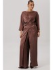 Брючный костюм артикул: 4993/1 шоколад от Фантазия Мод - вид 6