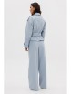 Брючный костюм артикул: 5019 небесно-голубой от Фантазия Мод - вид 2