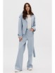 Брючный костюм артикул: 5019 небесно-голубой от Фантазия Мод - вид 4
