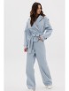 Брючный костюм артикул: 5019 небесно-голубой от Фантазия Мод - вид 1