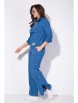 Брючный костюм артикул: М149 индиго от Лилиана - вид 7