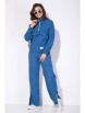 Брючный костюм артикул: М149 индиго от Лилиана - вид 1