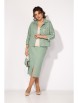 Юбочный костюм артикул: М1405 фисташка от Лилиана - вид 1