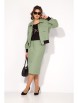 Юбочный костюм артикул: М1408 фисташка от Лилиана - вид 7