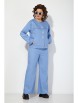 Брючный костюм артикул: М1415 голубой от Лилиана - вид 6