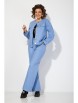 Брючный костюм артикул: М1415 голубой от Лилиана - вид 1
