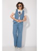 Брючный костюм артикул: М1423 джинс от Лилиана - вид 8