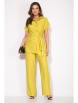 Брючный костюм артикул: М1440 желтый от Лилиана - вид 1