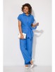 Брючный костюм артикул: М1440 василек от Лилиана - вид 5