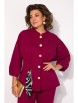 Брючный костюм артикул: М1469 бургунди от Лилиана - вид 4