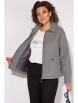 Бомбер артикул: М1482 серый от Лилиана - вид 3