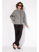 Брючный костюм артикул: М1482БрПн серый+черный от Лилиана - вид 5
