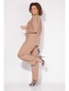 Брючный костюм артикул: М1483 капучино от Лилиана - вид 5