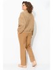 Брючный костюм артикул: М1481БрПн кэмэл от Лилиана - вид 2