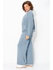 Брючный костюм артикул: М1488 голубой от Лилиана - вид 6