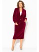Юбочный костюм артикул: М1487 винный от Лилиана - вид 1