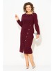 Нарядное платье артикул: М1501 бордо (винный) от Лилиана - вид 1