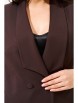 Брючный костюм артикул: 1457 шоколадный от Ива - вид 5