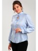 Блузка артикул: 62439 голубой от Таир-Гранд - вид 3
